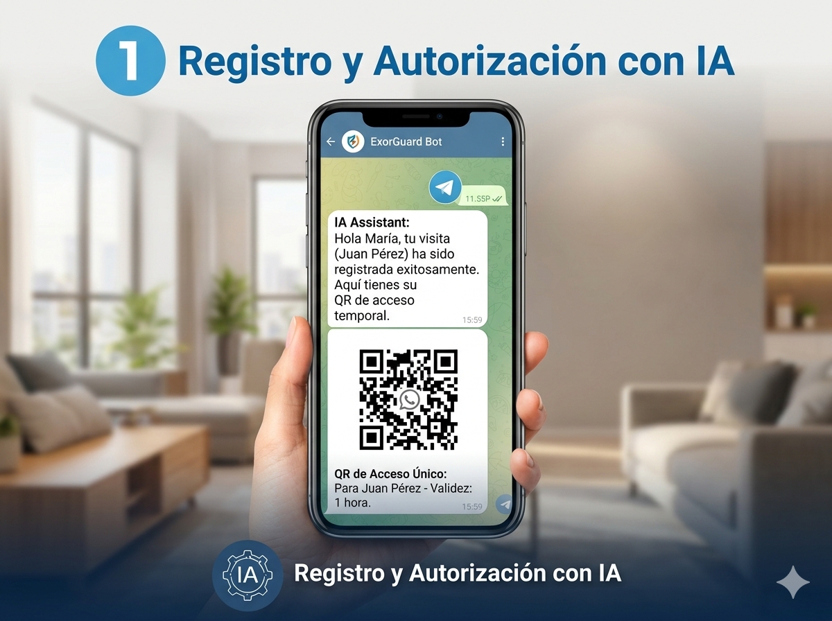 Paso 1: Registro y Autorización con IA